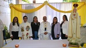 Cardenal paraguayo celebra el Día de la Virgen de Fátima en centro educativo | 1000 Noticias