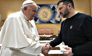 “Le pedí que condenara los crímenes rusos”, dice Zelensky tras visitar al Papa