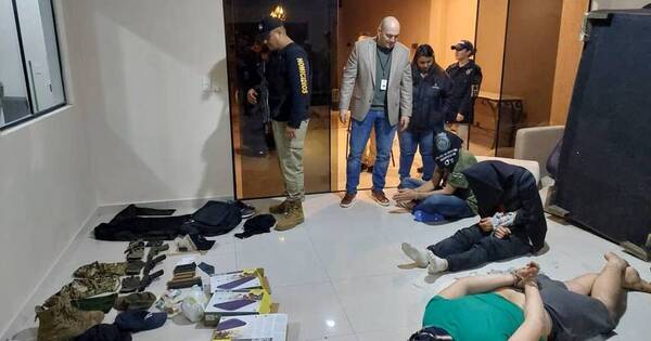 La Nación / Detienen a miembros del PCC que iban a cometer sicariato