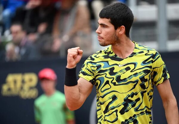 Tenis: Alcaraz avanza en Roma - Polideportivo - ABC Color