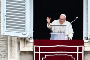 El papa pide que la tregua se haga estable y cesen las armas entre israelíes y palestinos - Mundo - ABC Color