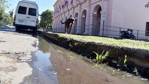 Baches y caños rotos frente a sitios  históricos se suman  a fiestas patrias