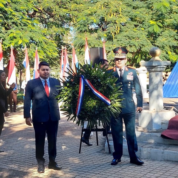 En Concepción recuerdan la Independencia del Paraguay con un acto