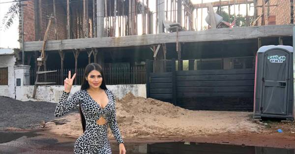 La Nación / Laurys Dyva compartió los avances de su nueva mansión