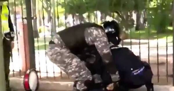 La Nación / Detienen a supuesto adicto por robo de un tambor de desfile estudiantil