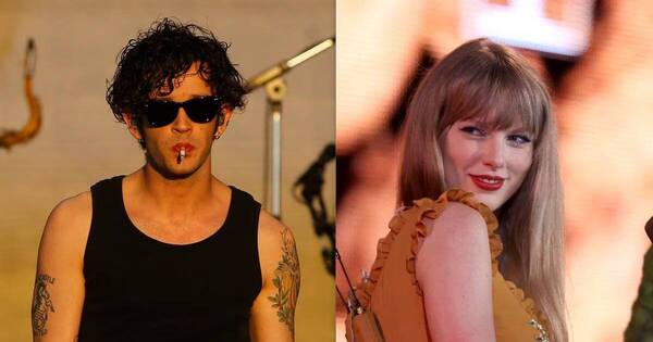 La Nación / ¡Taylor Swift y Matty Healy a los besos en Nueva York!