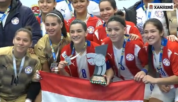 Paraguay es subcampeón en torneo internacional de futsal femenino