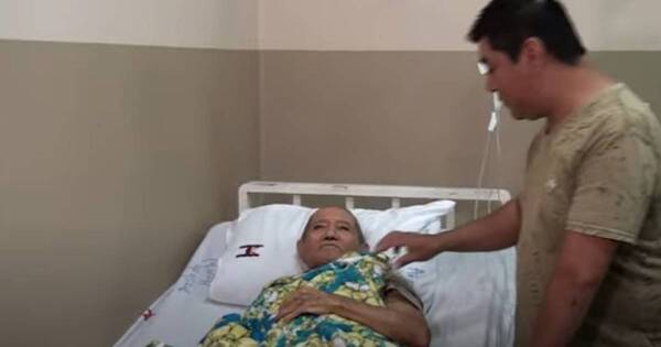 La Nación / Un hombre se reencontró con su padre luego de 25 años