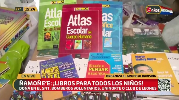 Ñamoñe'ẽ: ¡Libros para todos los niños! - C9N