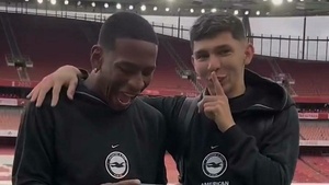 [VIDEO] ¡Enciso le metió un inglés de aquellos! Así reaccionó tras su gol al Arsenal