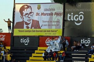 Guaraní nombra una gradería en honor al fiscal Pecci