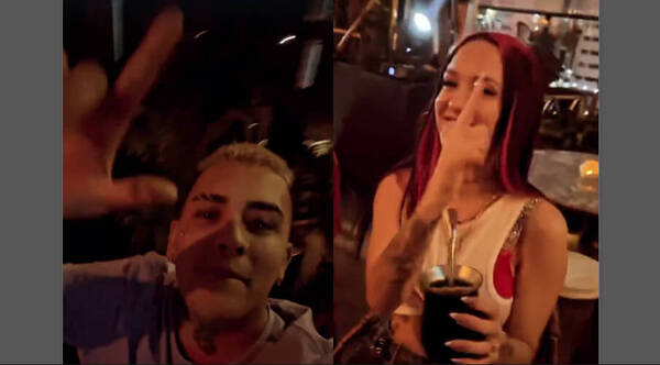 [VIDEO] Mirá a la Joaqui y Callejero Fino antes del Cumbiasónico