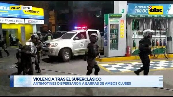 Video: Violencia en las calles luego del clásico - Periodísticamente - ABC Color