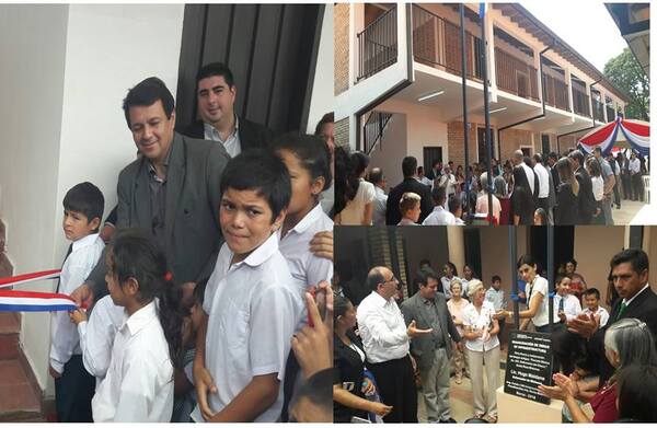 Santa Rosa: Ministro de Educación inauguró mejoras en la Escuela Básica 352