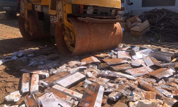 Ministerio Público destruye millonario cargamento de productos falsificados – Diario TNPRESS