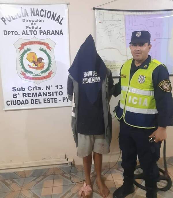 Infeliz que amenazó liquidar a su hermana, cortar sus huesos y comer con cuchara ya está en prisión - La Clave