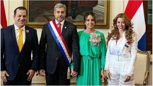Marly Figueredo celebró las fiestas patrias con Marito y Silvana Abdo