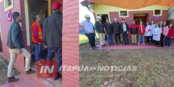 INAUGURARON BAÑO SEXADO EN ESCUELA PEDRO IGNACIO MEZA EN CARLOS A. LÓPEZ - Itapúa Noticias