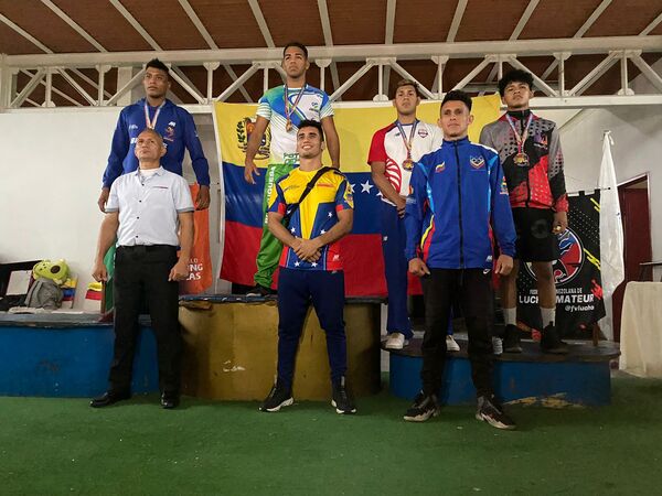 Hito histórico de la lucha olimpica paraguaya en Venezuela - La Tribuna