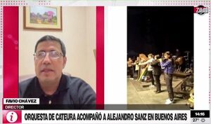 Orquesta de Cateura junto a Alejandro Sanz hizo vibrar a 30 mil personas en Buenos Aires - Megacadena — Últimas Noticias de Paraguay