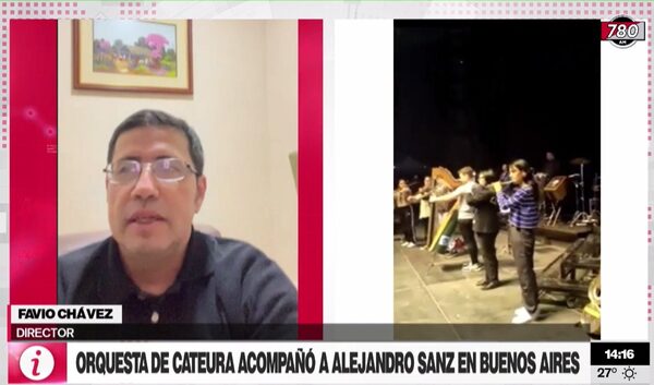 Orquesta de Cateura junto a Alejandro Sanz hizo vibrar a 30 mil personas en Buenos Aires - Megacadena — Últimas Noticias de Paraguay
