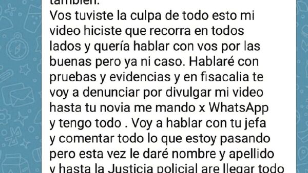 Abogado perdió laburo por el video hot viral