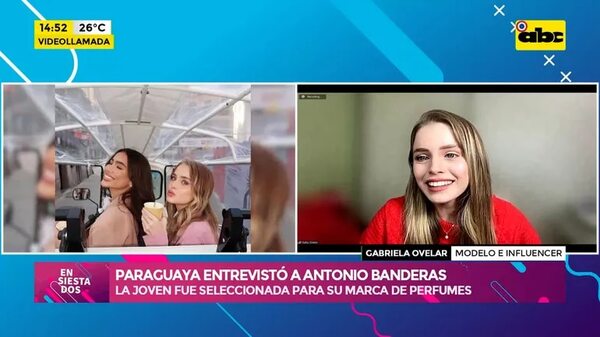 Video: La paraguaya que entrevistó a Antonio Banderas - Ensiestados - ABC Color