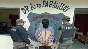 Presunto homicida es detenido en Puerto Casado - Noticias Paraguay