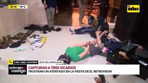 Video: Capturan a tres del PCC y evitan un atentado en la fiesta de El Retrovisor - Crimen y castigo - ABC Color