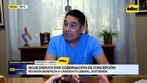 Video: Sigue disputa por gobernación de Concepción - ABC Noticias - ABC Color