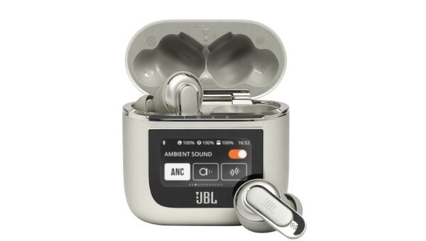 Táctil y smart: JBL presentó el Tour Pro 2, un auricular bluetooth con el primer case inteligente
