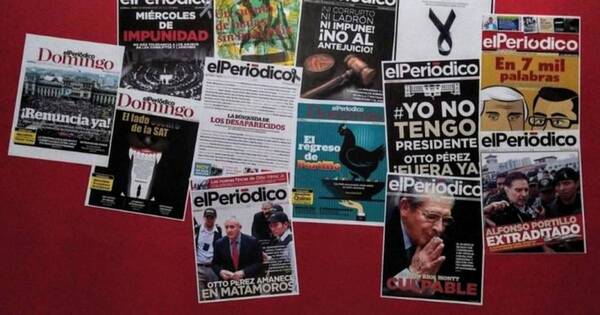 La Nación / El Periódico de Guatemala cierra por juicio contra su director