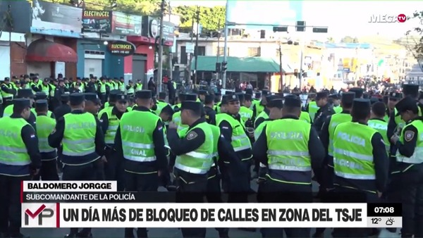 Intentarán un último diálogo con manifestantes, luego la Policía despejará la zona cercana a la Justicia Electoral - Megacadena — Últimas Noticias de Paraguay