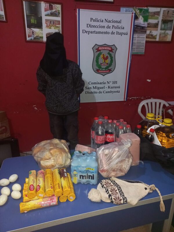 SORPRENDEN A DELINCUENTE HURTANDO EN CANTINA DE UNA ESCUELA DE CAMBYRETÁ