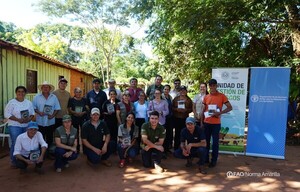Unas 1.500 familias campesinas de San Pedro y Caazapá son asistidos mediante proyecto impulsado por la FAO