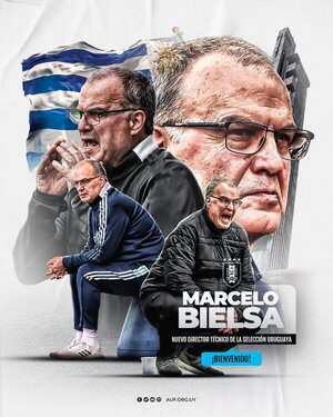 Marcelo Bielsa, a cargo de la selección de Uruguay | 1000 Noticias