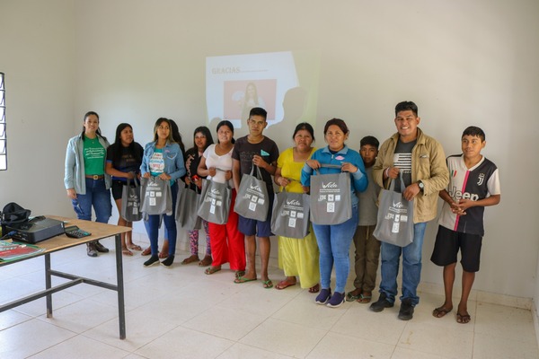 Impulsan curso de contabilidad básica a comunidades indígenas de Carmelo Peralta