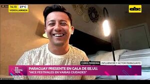 Video: Paraguay presente en importante gala de EE.UU. - Ensiestados - ABC Color