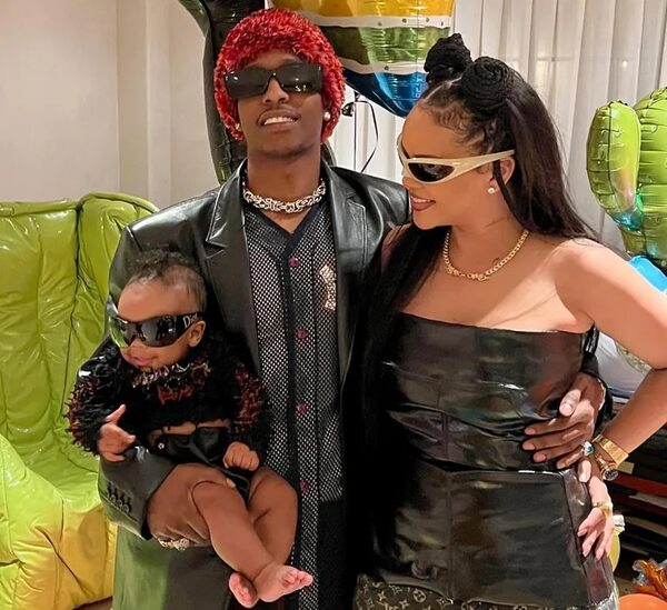 Rihanna celebró el primer año de su hijo RZA - Gente - ABC Color