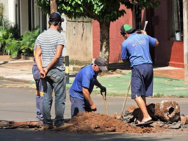 Essap realizará nuevos trabajos de reparación de tubería en el barrio Guaraní - Radio Imperio