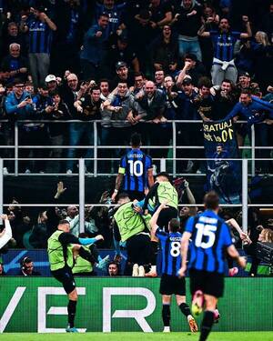 [VIDEO] Inter le volvió a ganar al Milan y es el primer finalista de la Champions