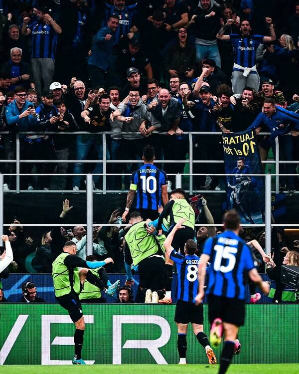 [VIDEO] Inter le volvió a ganar al Milan y es el primer finalista de la Champions