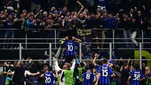 ¡Felicidad en la mitad! Inter de Milán primer finalista de la Champions League
