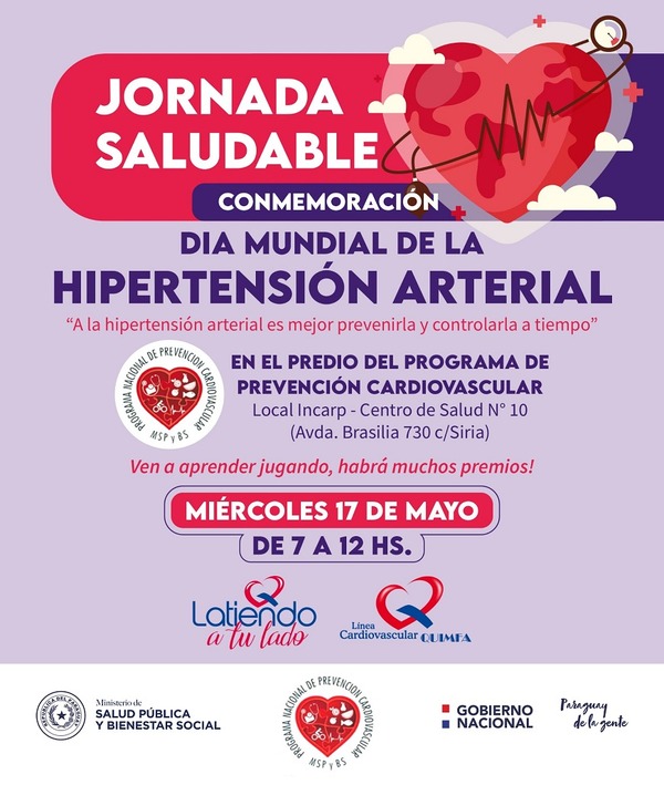 Jornada saludable por el día mundial de la hipertensión arterial - C9N