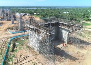 Diario HOY | Construcción del puente de la Bioceánica llega a casi un 20% de avance