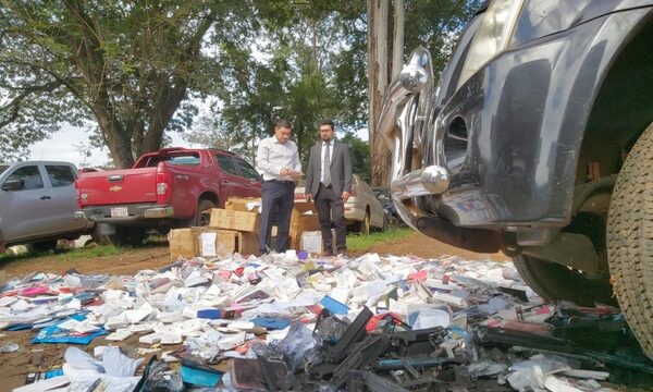 Ministerio Público destruye millonario cargamento de productos falsificados – Diario TNPRESS