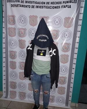 PRESUNTO DELINCUENTE CON VARIOS ANTECEDENTES FUE CAPTURADO EN EL BARRIO ITÁ PASO