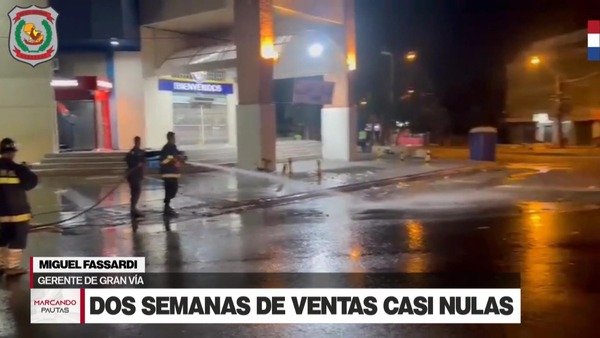 "Ni en la pandemia sufrimos lo que sufrimos con esta manifestación", afirma gerente de super ubicado cerca del TSJE - Megacadena — Últimas Noticias de Paraguay