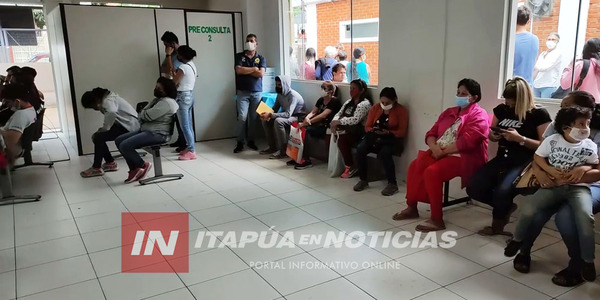 HOSPITAL REGIONAL AL TOPE DE PACIENTES TRAS FIN DE SEMANA LARGO - Itapúa Noticias