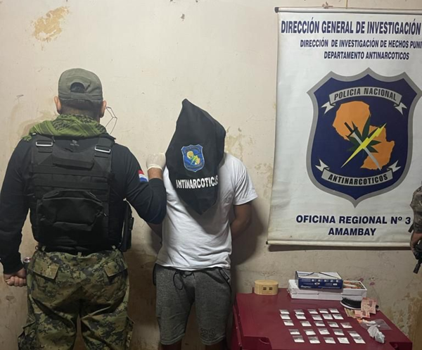 Allanamiento de Antinarcóticos dejó como saldo la detención de un joven de 20 años - Oasis FM 94.3
